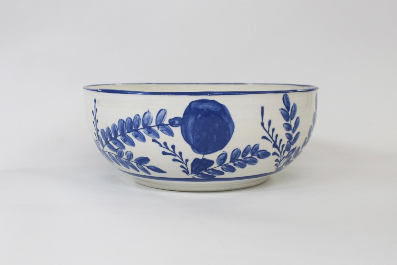 Blue Garden: Serving Bowl