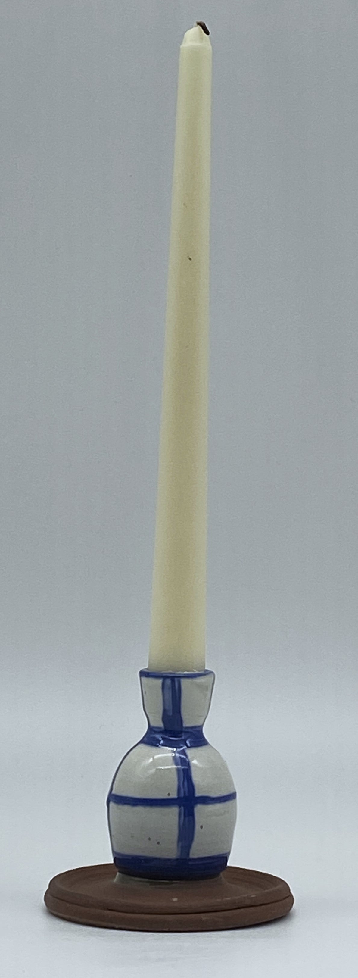 Spring Plaid Candle Stick