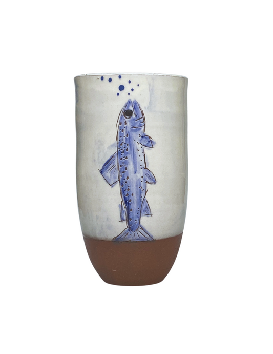 Sherwood Forest Medium Vase: Fish