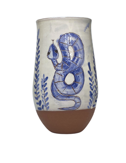 Sherwood Forest Large Vase: Snake