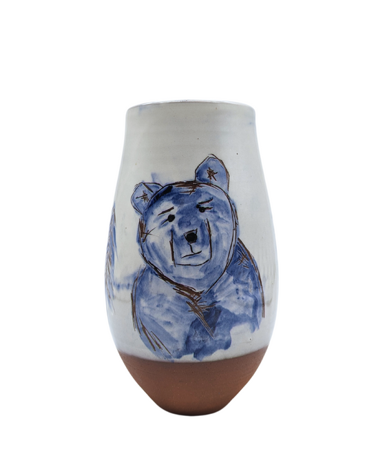 Sherwood Forest Large Vase: Bear