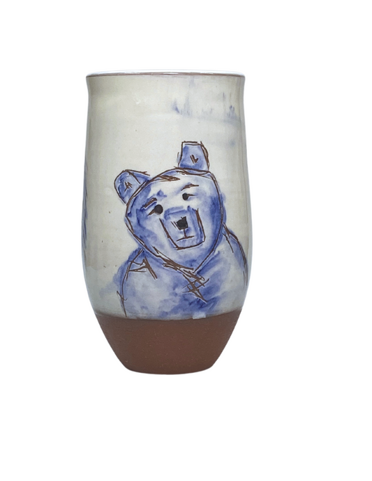 Sherwood Forest Medium Vase: Bear