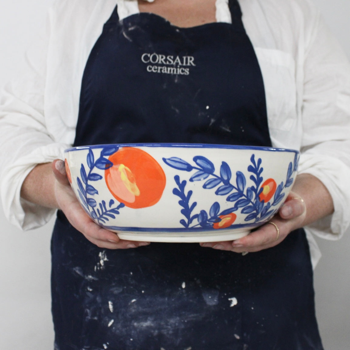 Cerulean Citrus: Serving Bowl